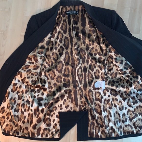 HOST ✅🥳 DOLCE & GABBANA Pinstripe Fitted Blazer - Picture 5 of 16